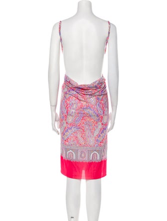 Etro Silk Printed Nightgown