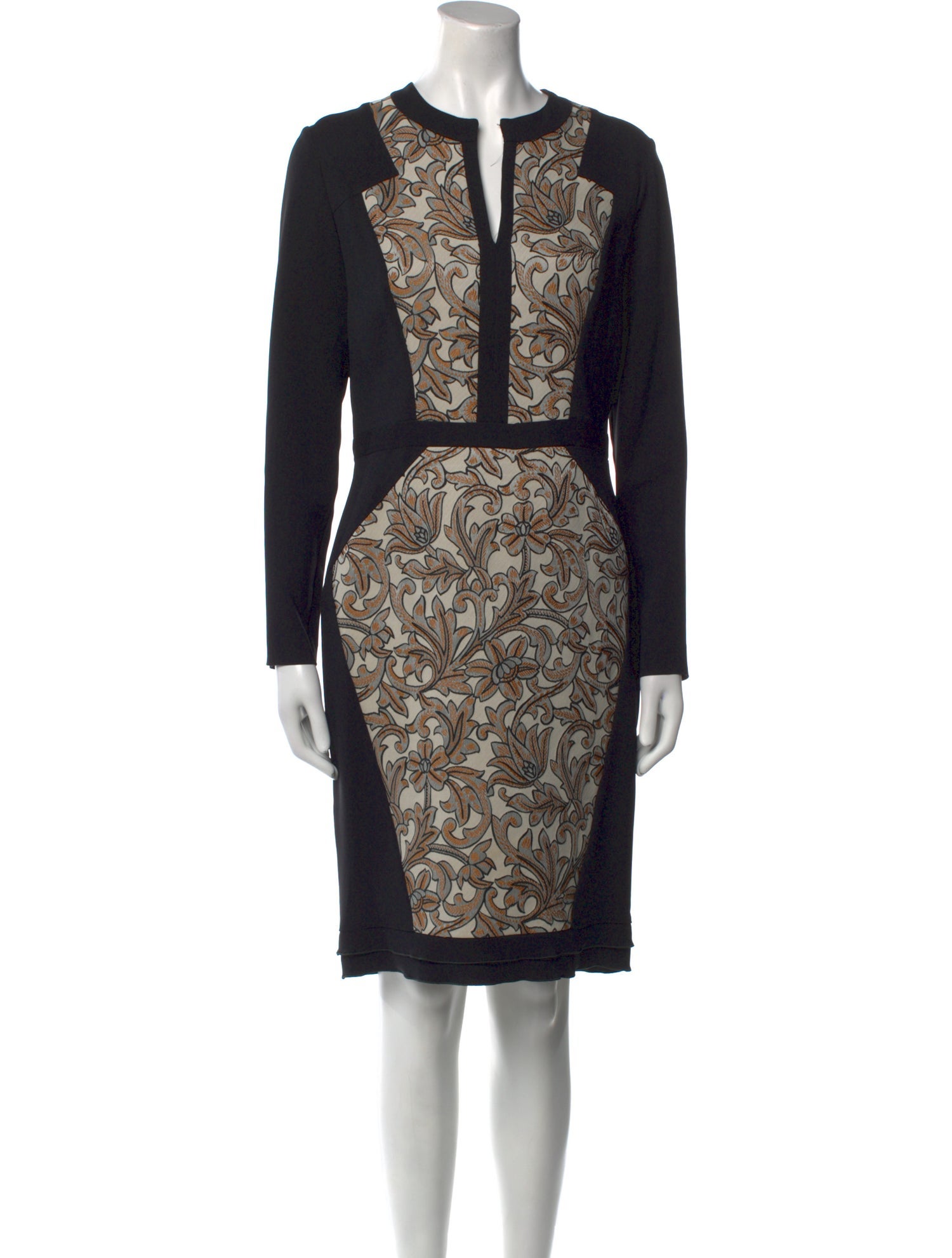 Etro Paisley Print Knee-Length Dress