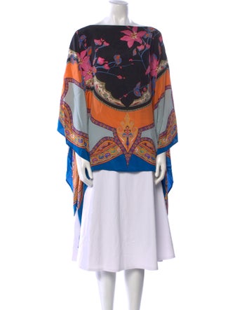 Etro Silk Printed Tunic