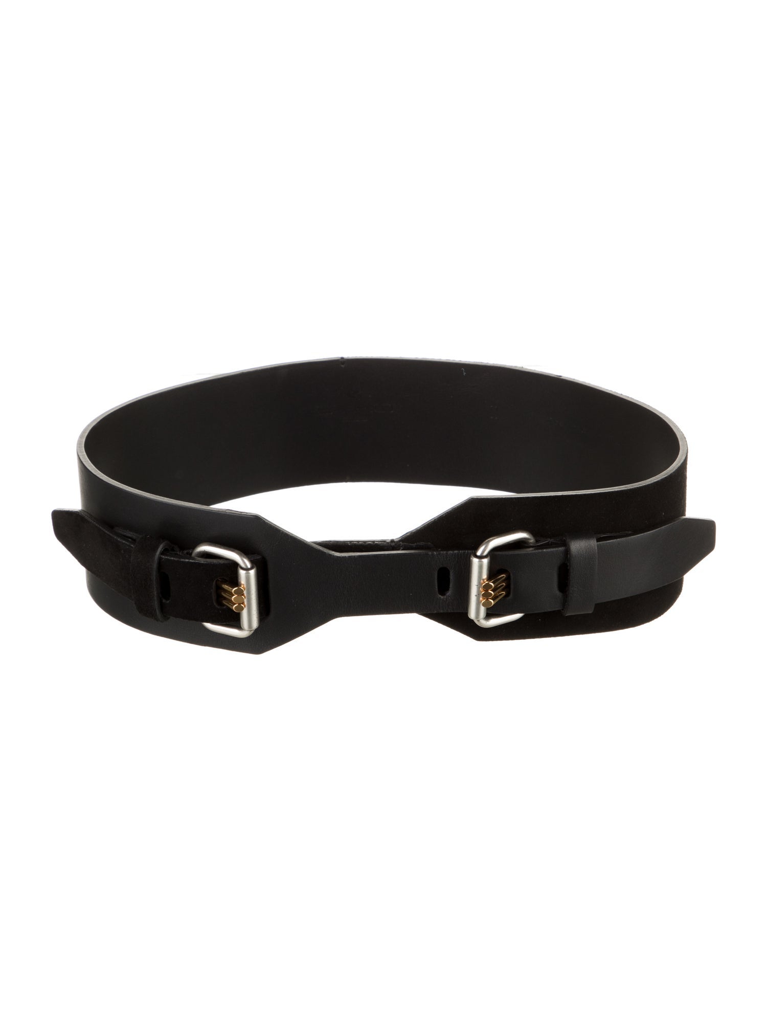 Etro Wide Leather Waist Belt