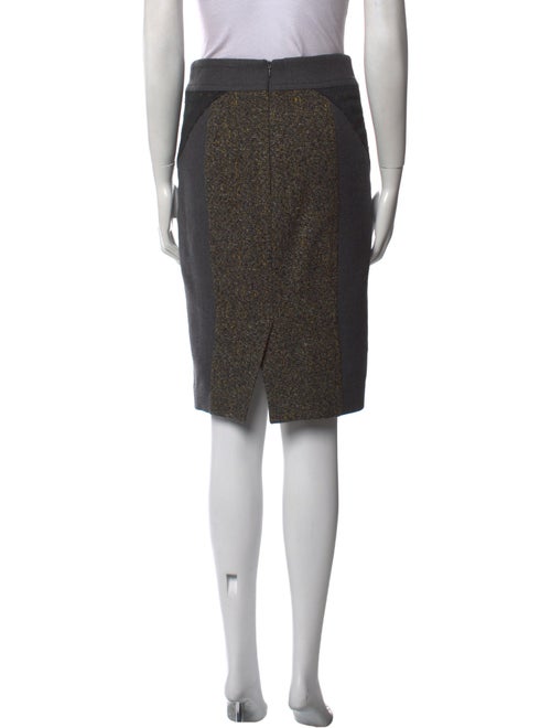 Etro Tweed Pattern Midi Length Skirt