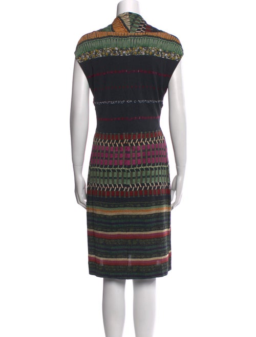 Etro Striped Knee-Length Dress
