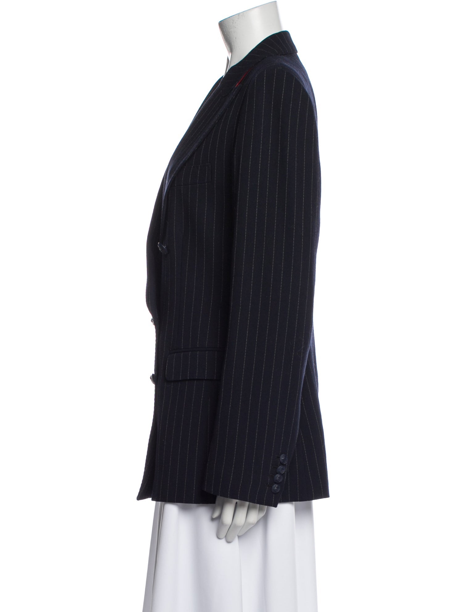 Etro Virgin Wool Striped Blazer