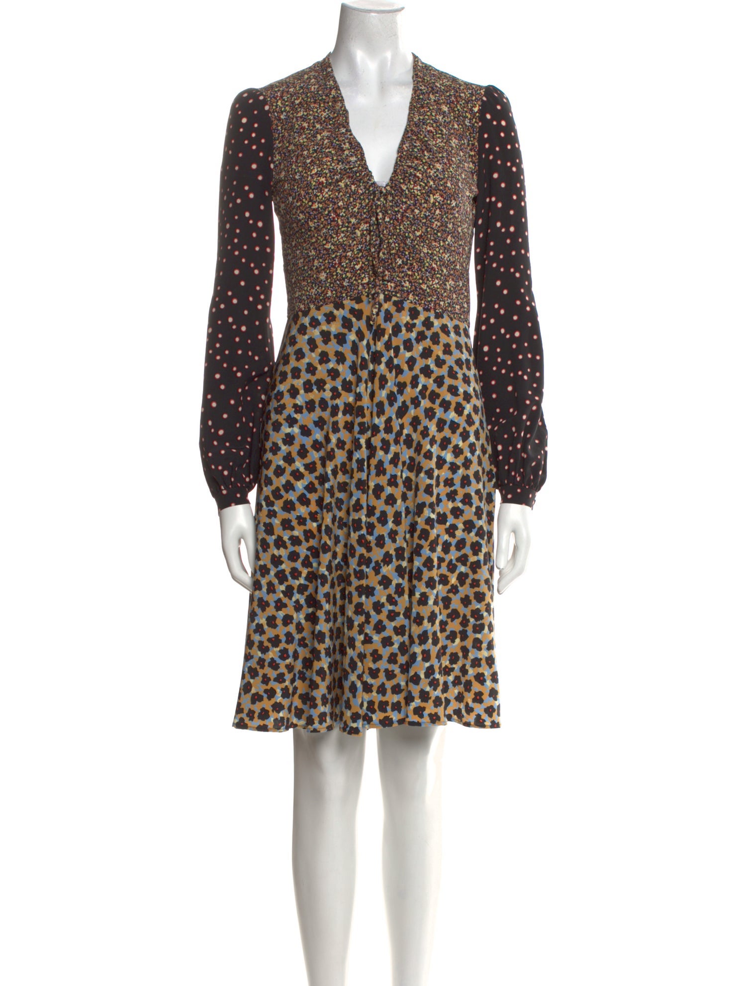 Etro Silk Knee-Length Dress