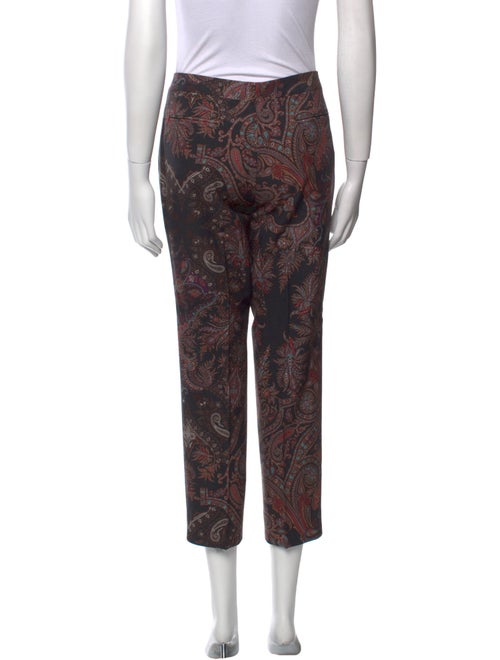Etro Wool Straight Leg Pants
