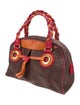 Etro Leather Top Handle Bag