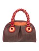 Etro Leather Top Handle Bag