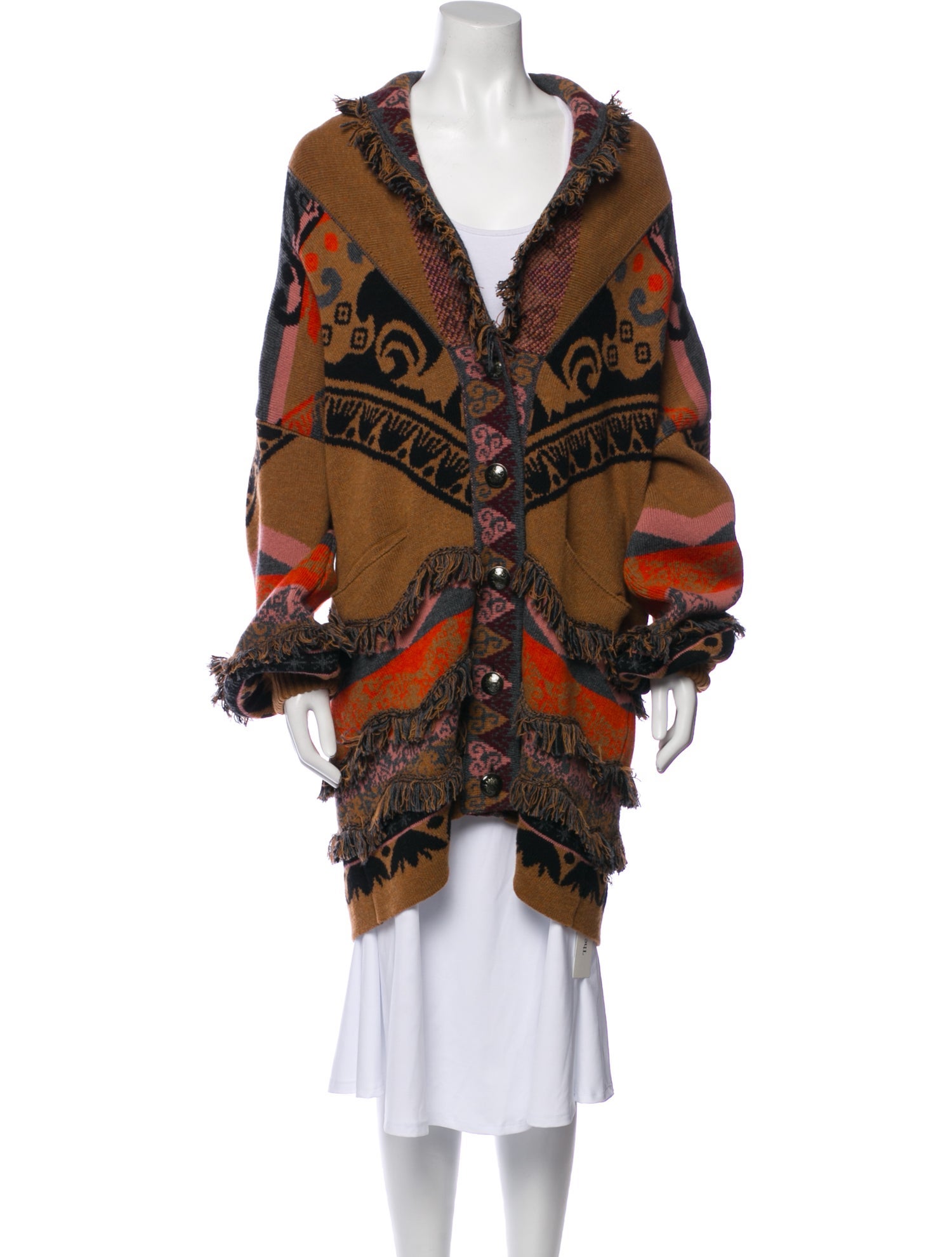 Etro Wool Printed Sweater w/ Tags