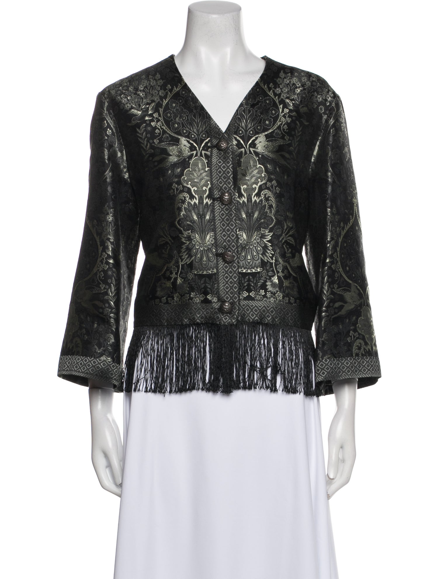 Etro Printed Evening Jacket w/ Tags