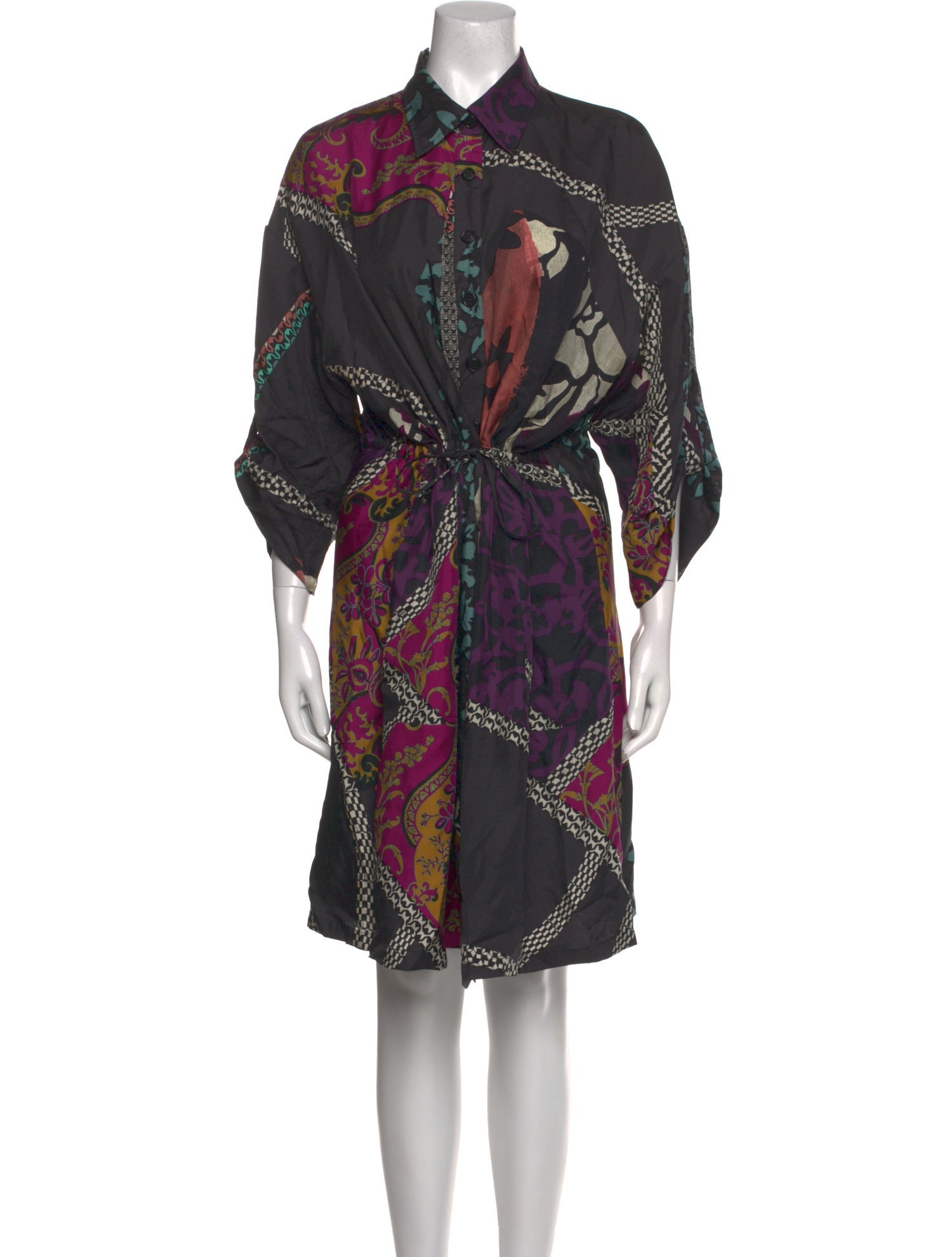 Etro Silk Knee-Length Dress