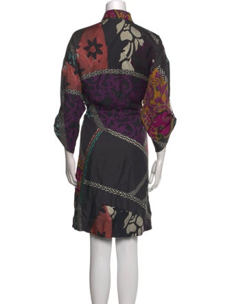 Etro Silk Knee-Length Dress