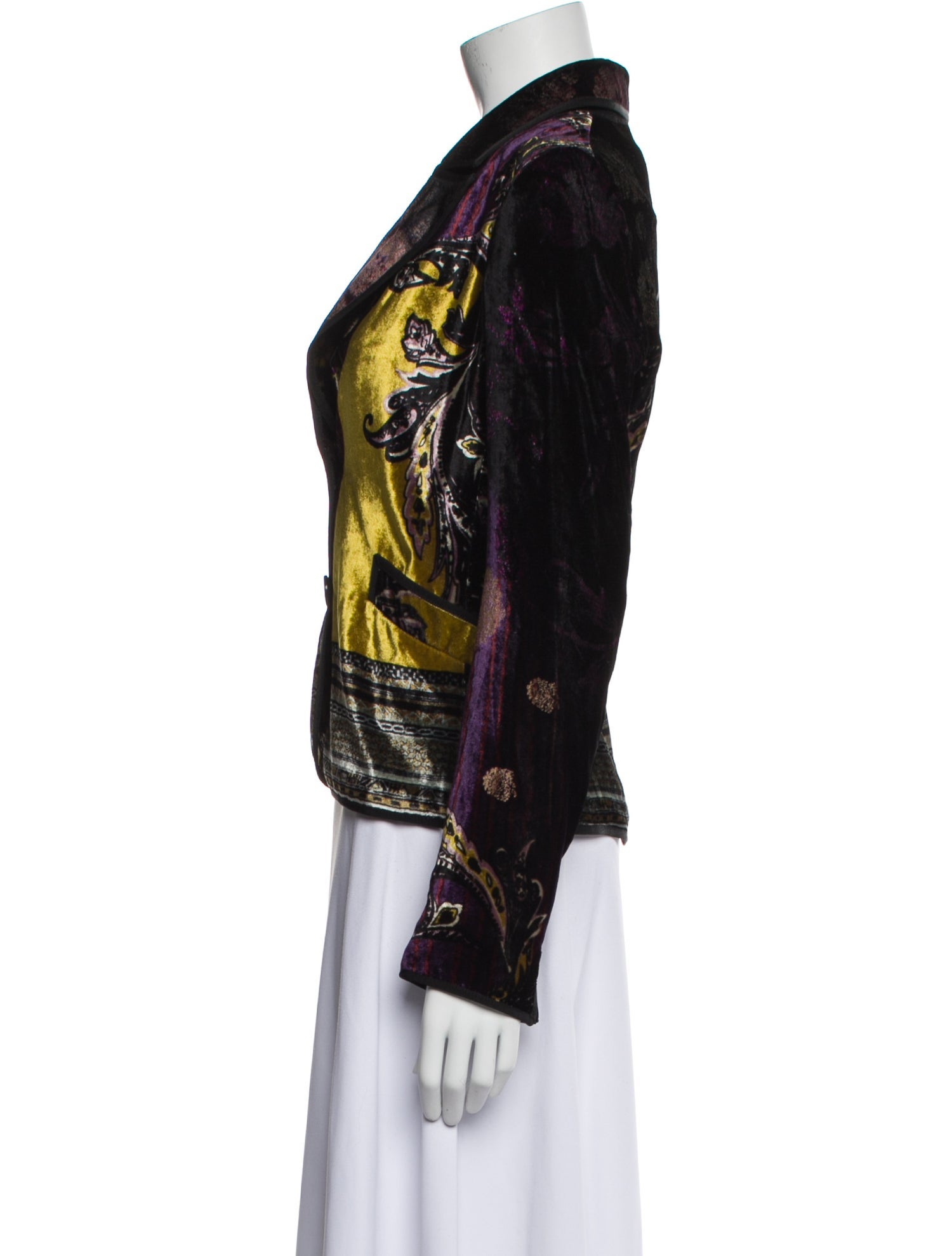 Etro Floral Print Blazer