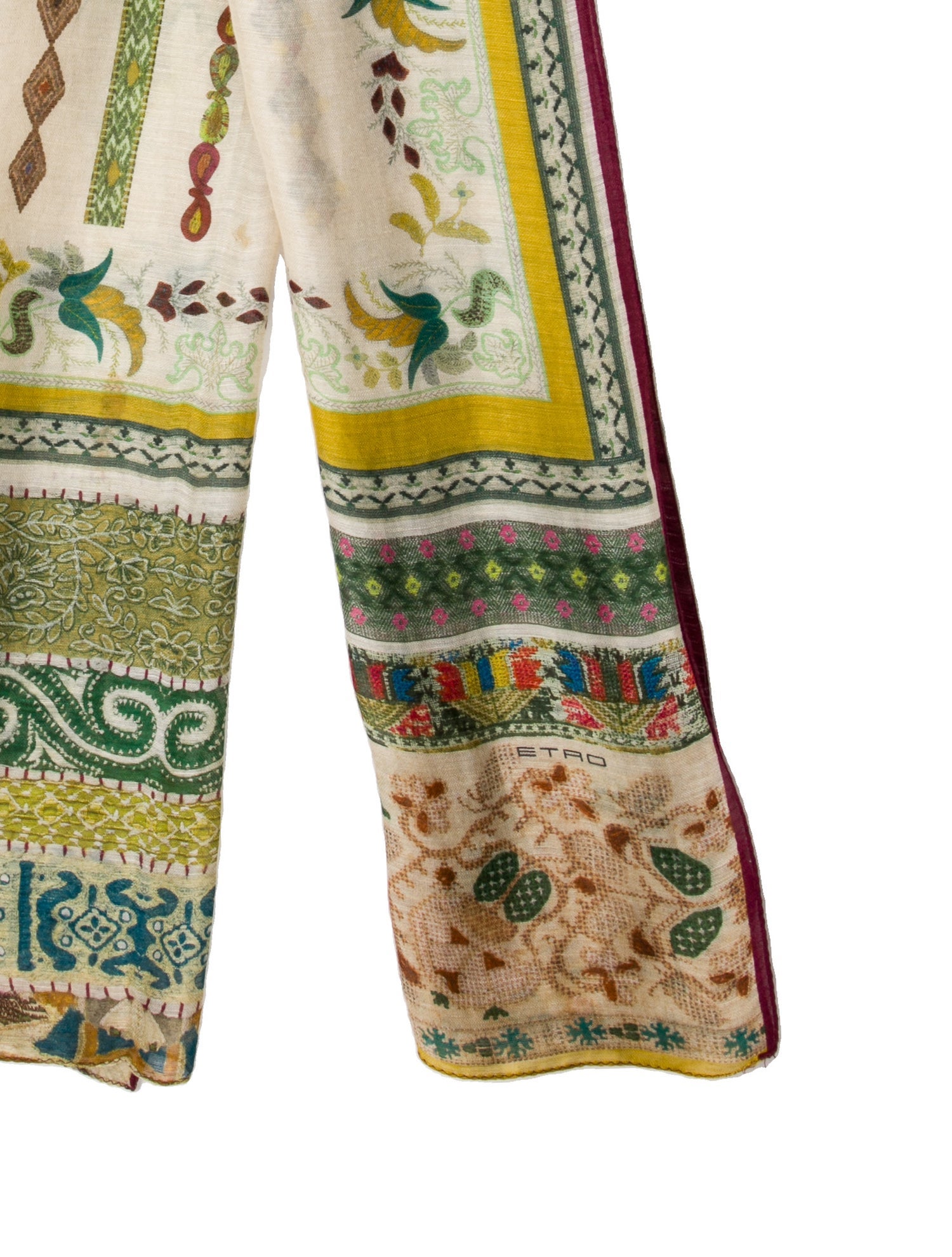 Etro Silk Printed Scarf