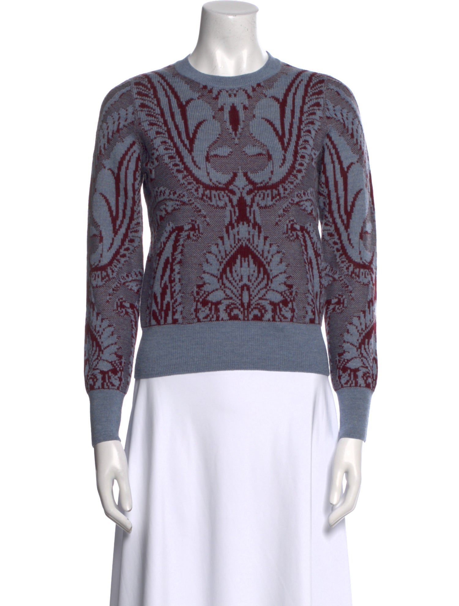 Etro Wool Printed Sweater w/ Tags
