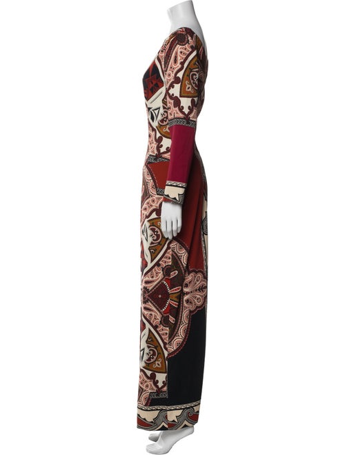 Etro Printed Long Dress