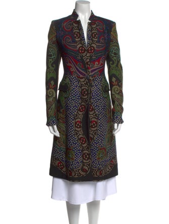 Etro Wool Midi Length Dress