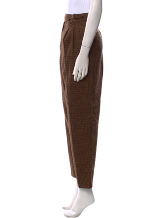 Etro Wool Straight Leg Pants