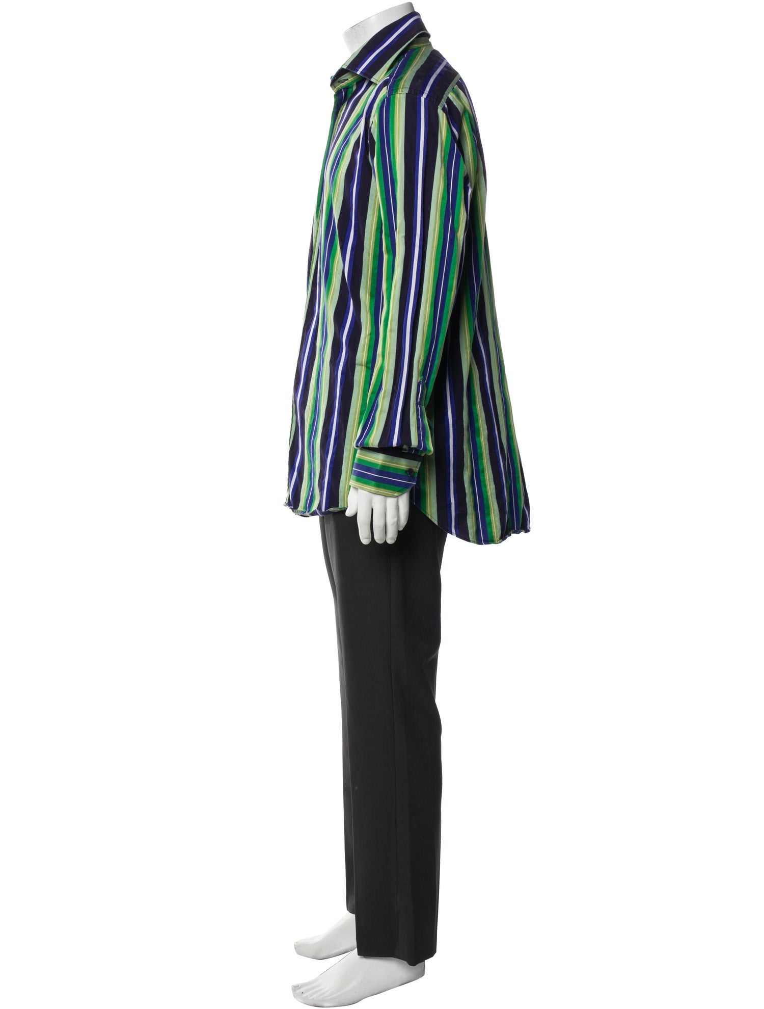 Etro Striped Long Sleeve Shirt
