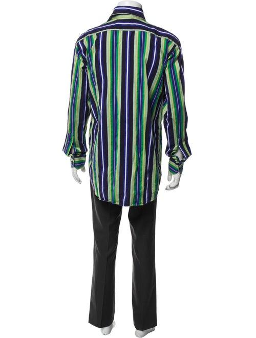 Etro Striped Long Sleeve Shirt