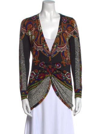 Etro Silk Paisley Print Blouse