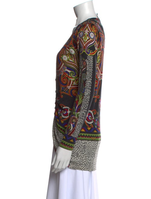 Etro Silk Paisley Print Blouse