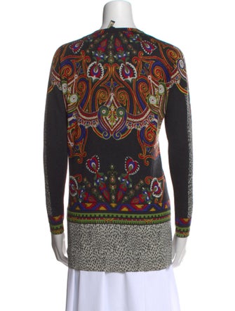 Etro Silk Paisley Print Blouse