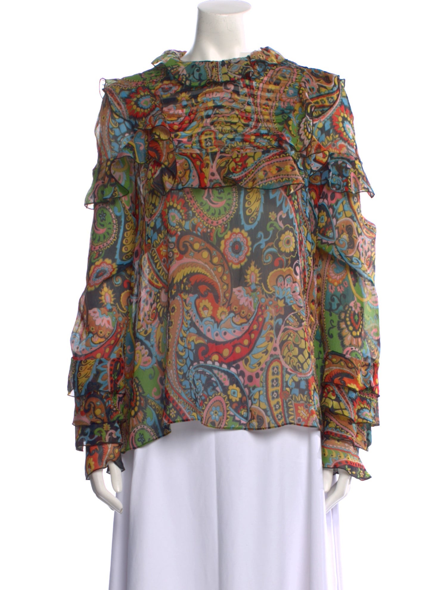 Etro Silk Printed Blouse