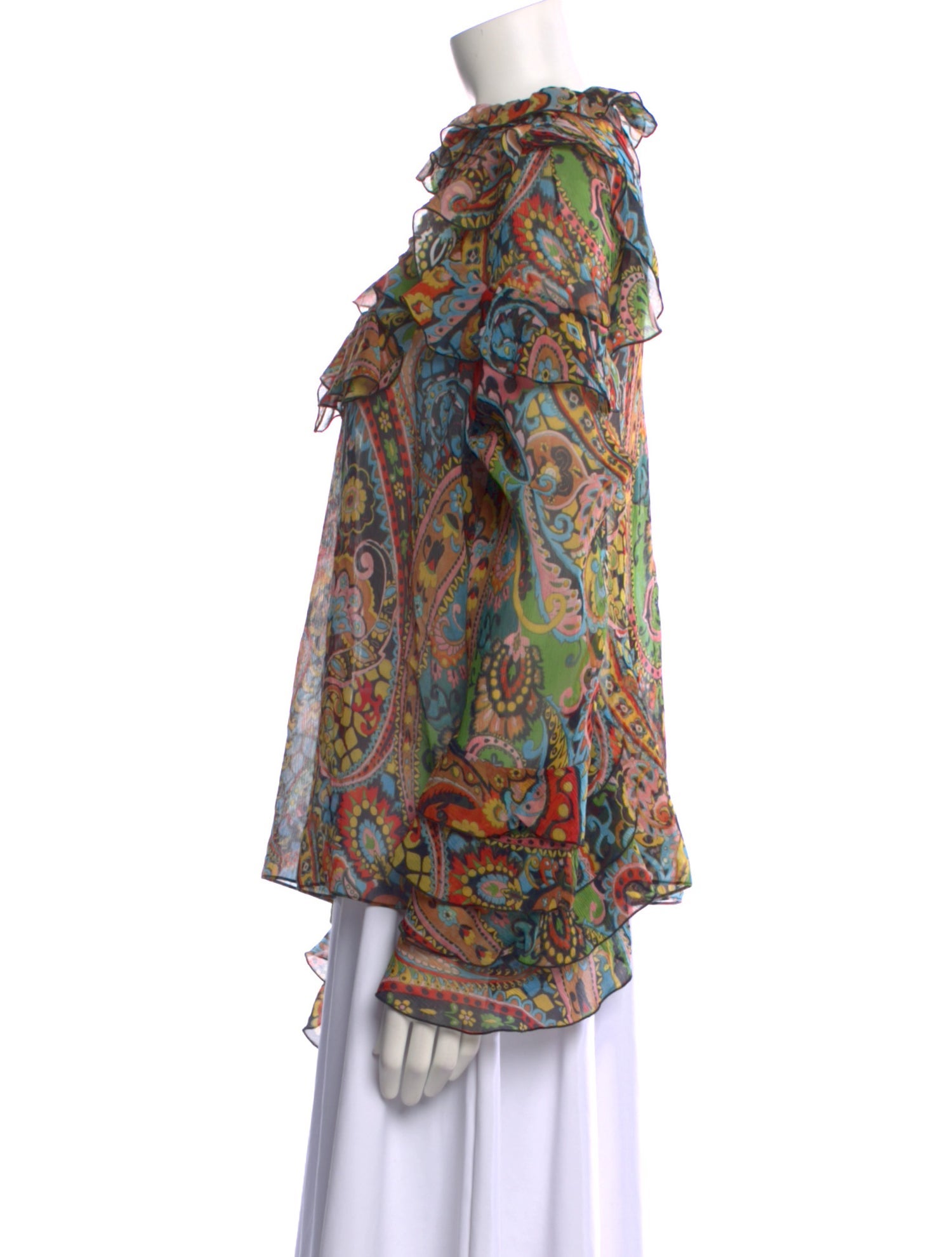 Etro Silk Printed Blouse