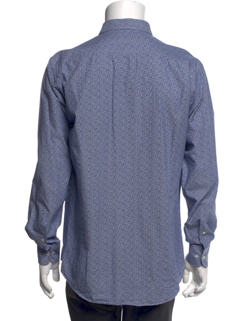 Etro Striped Long Sleeve Dress Shirt