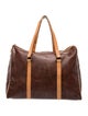 Etro Leather Weekender Bag
