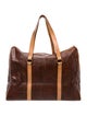 Etro Leather Weekender Bag