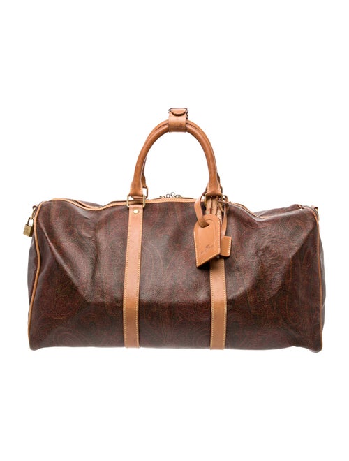 Etro LV Monogram Weekender Bag