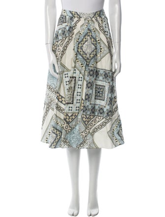 Etro Printed Midi Length Skirt
