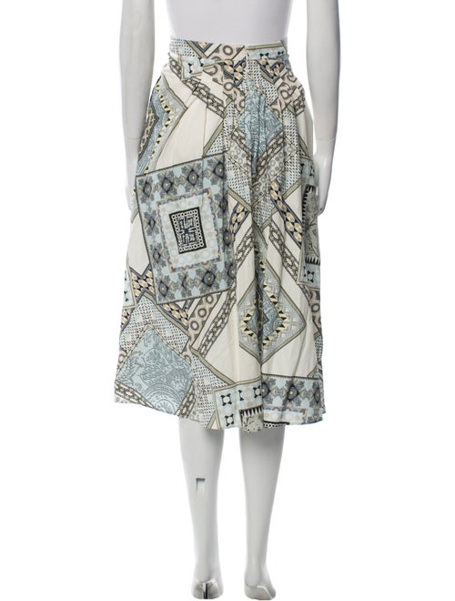Etro Printed Midi Length Skirt