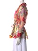 Etro Silk Floral Print Blouse