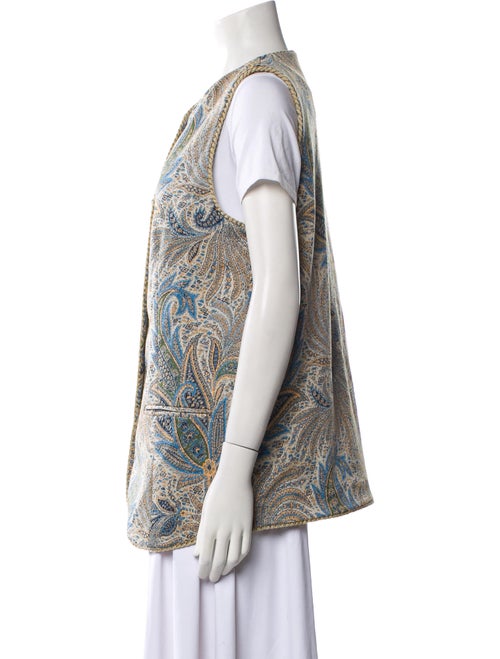 Etro Paisley Print Vest