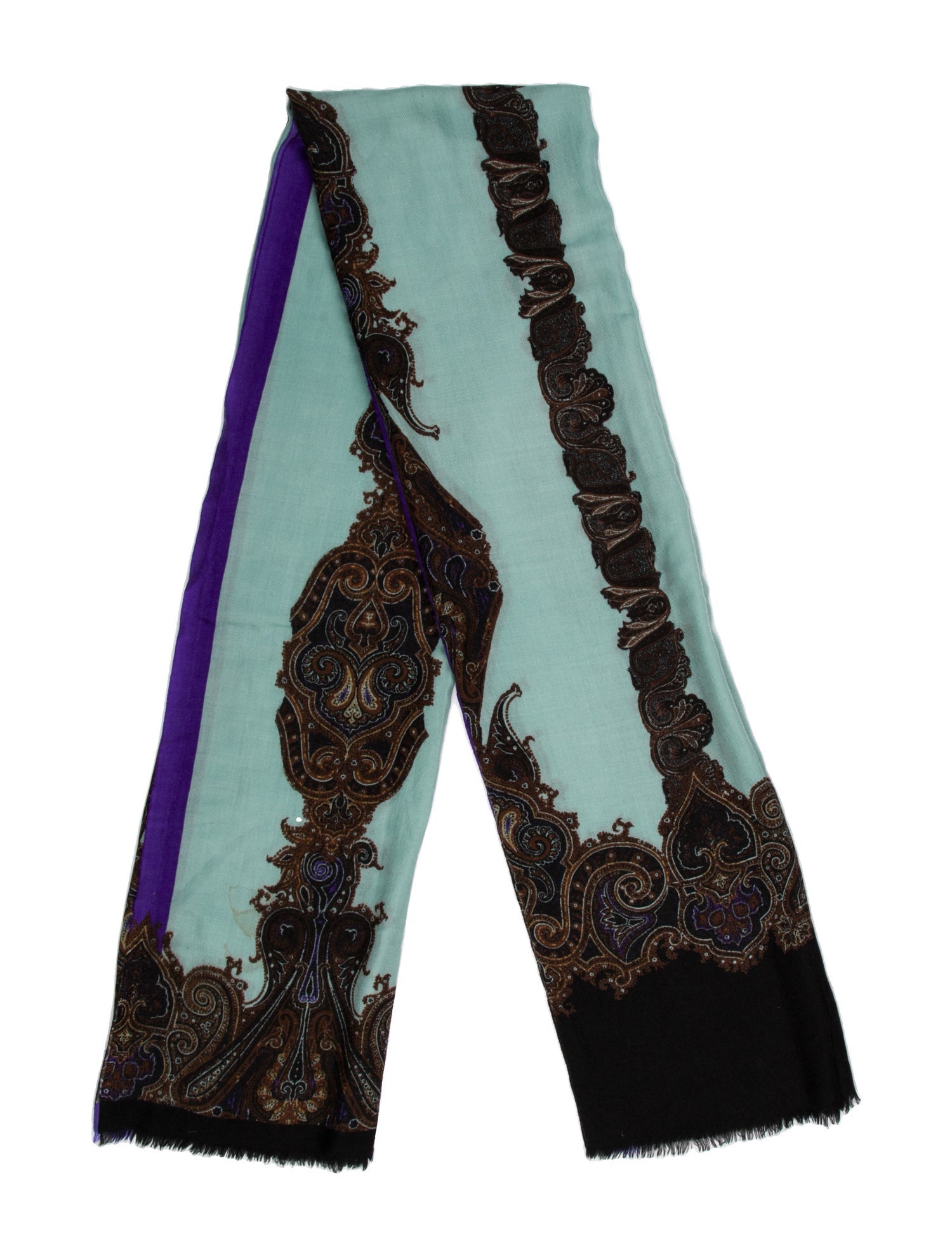Etro Silk Printed Scarf