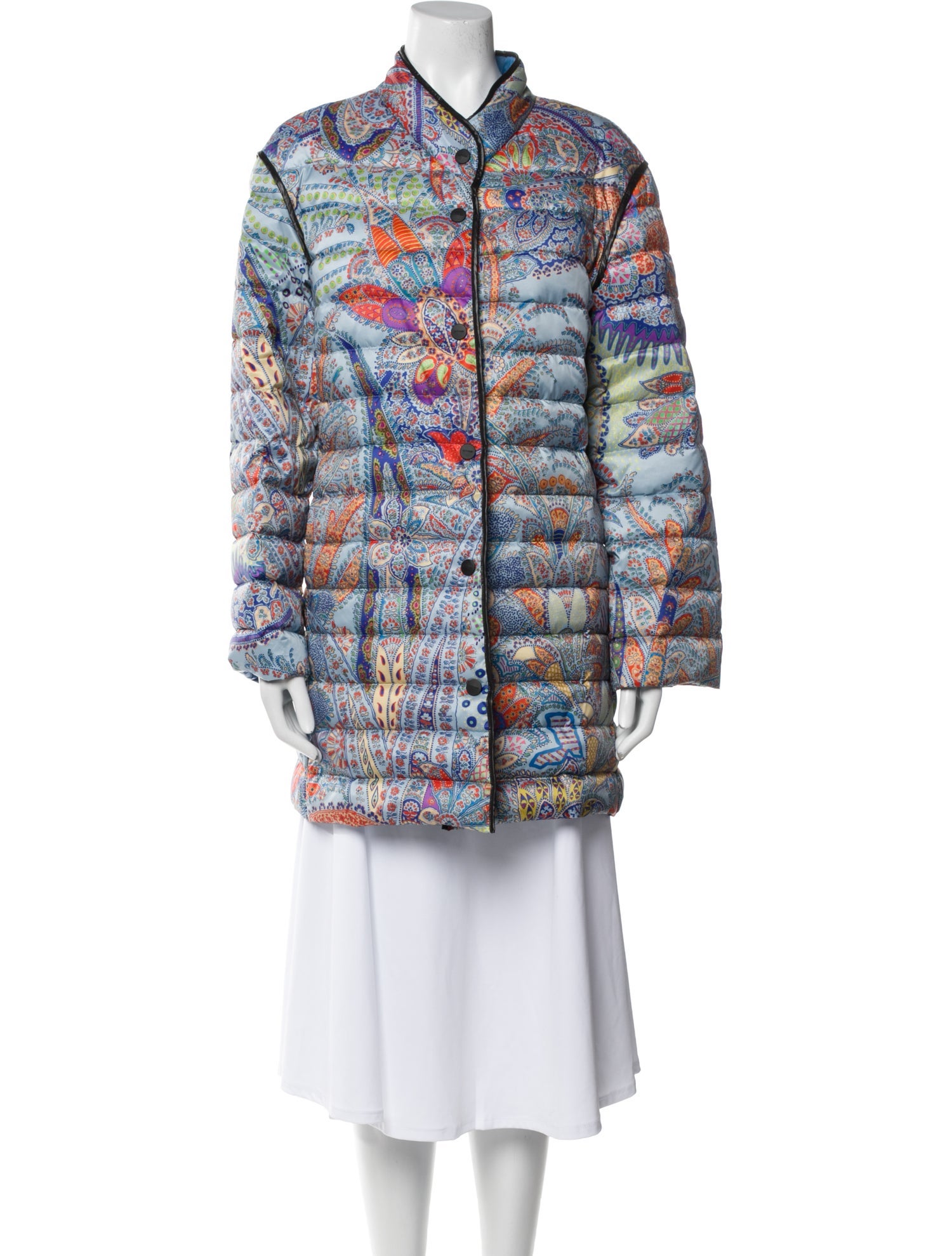 Etro Paisley Print Down Coat