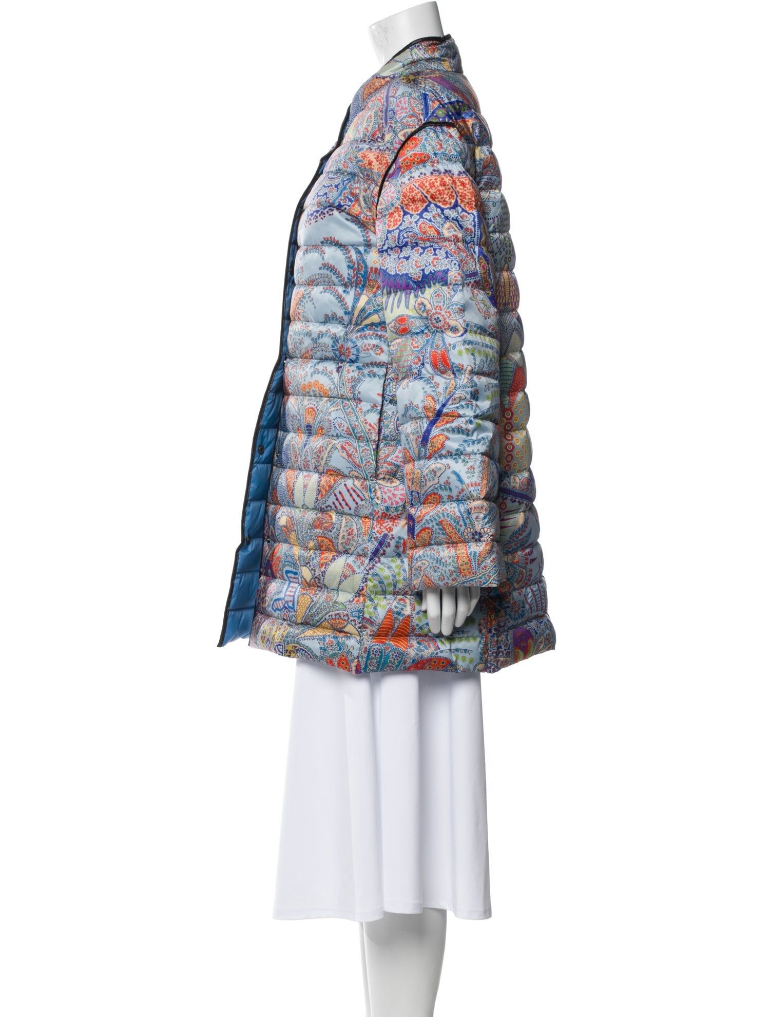 Etro Paisley Print Down Coat