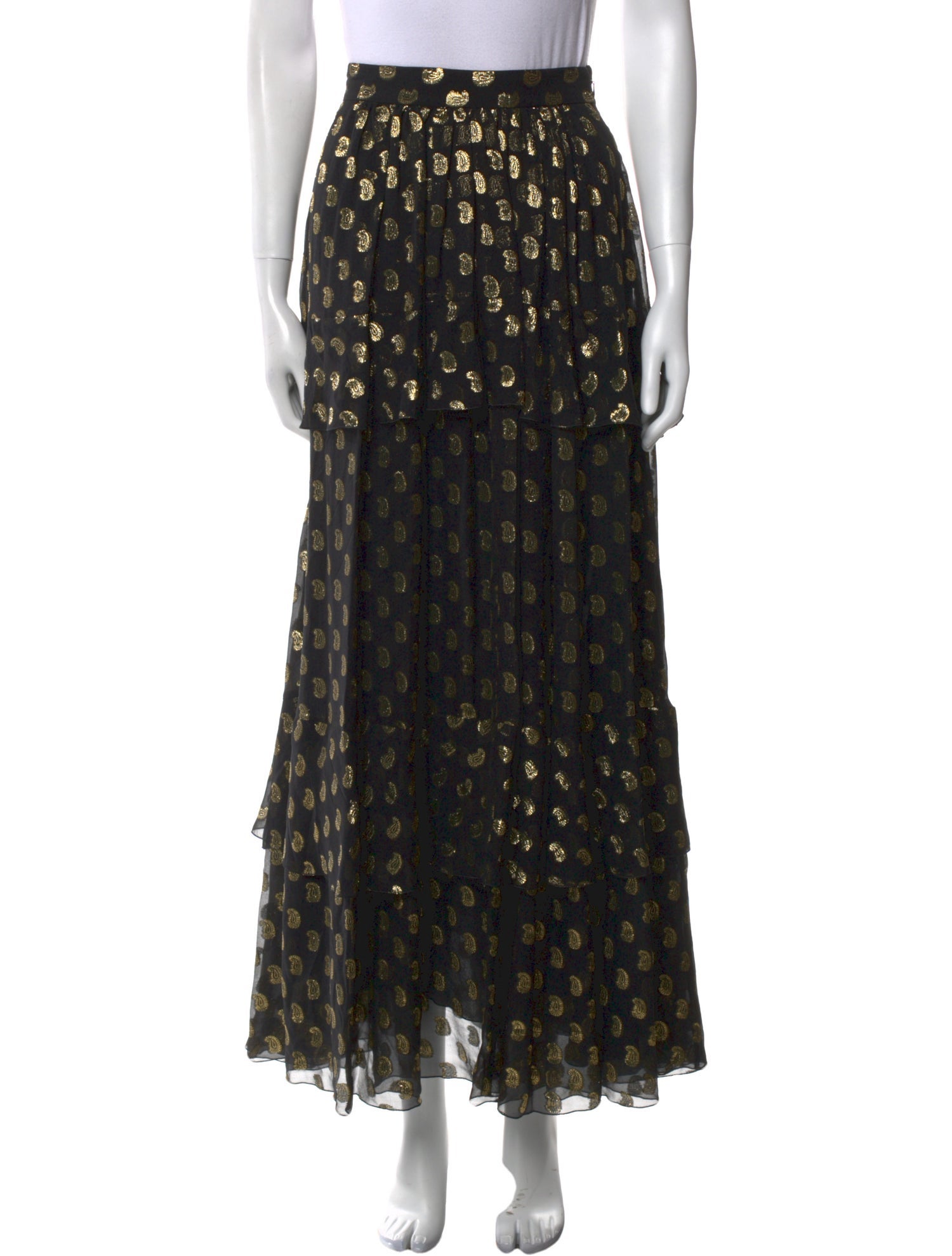 Etro Silk Long Skirt w/ Tags