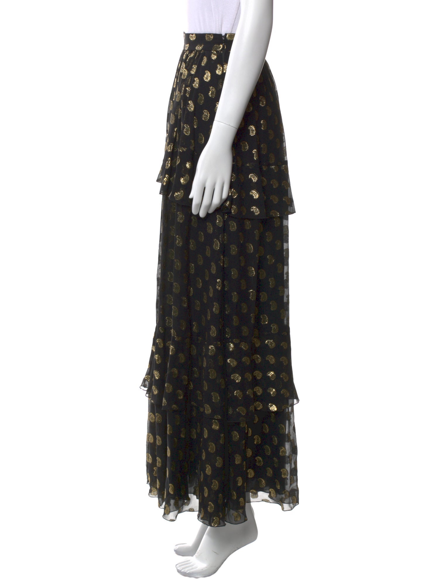 Etro Silk Long Skirt w/ Tags