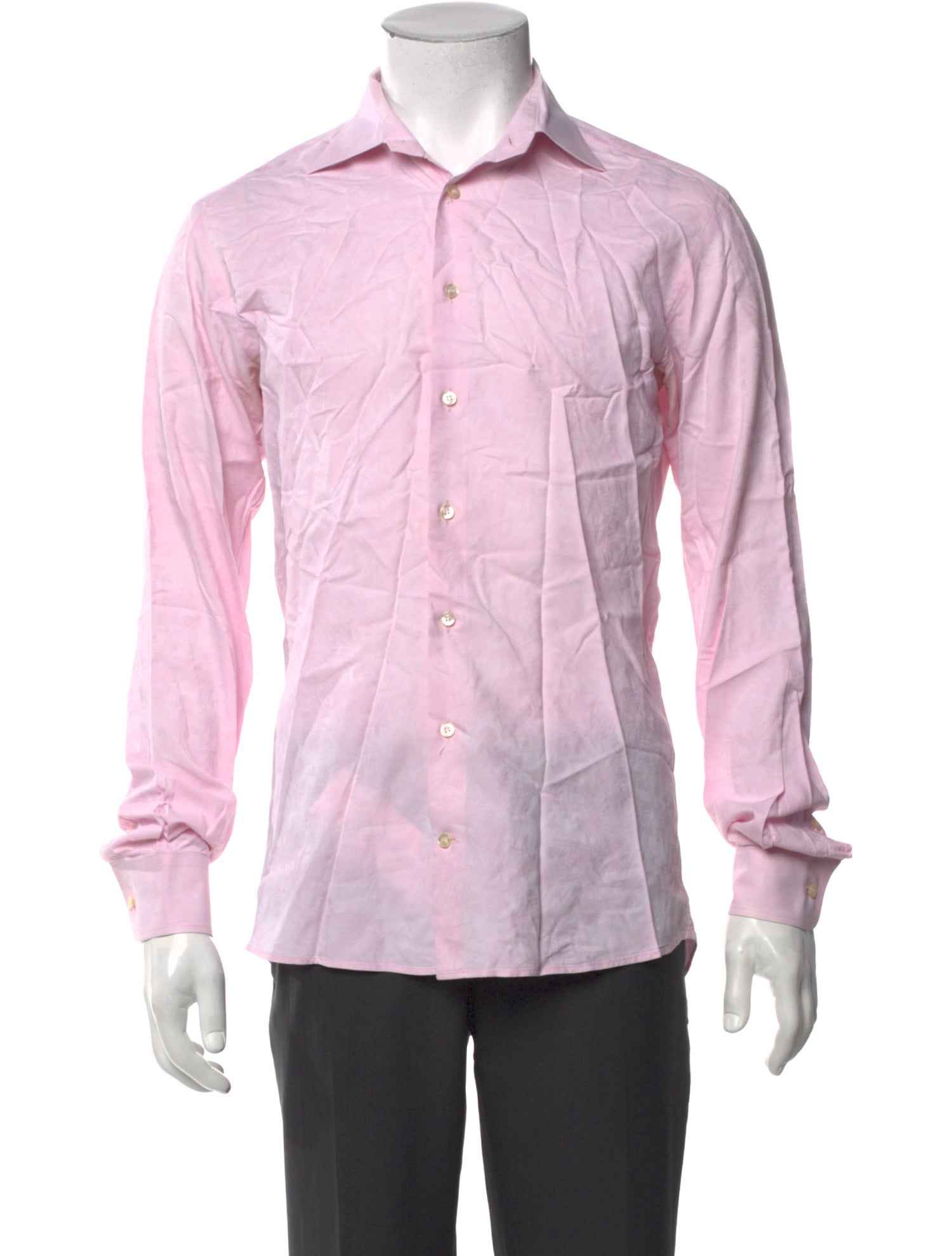 Etro Striped Long Sleeve Dress Shirt