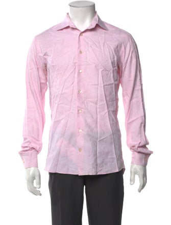 Etro Striped Long Sleeve Dress Shirt