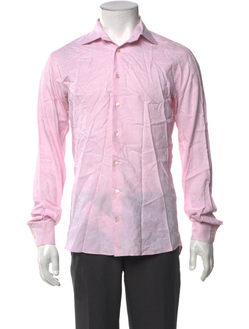 Etro Striped Long Sleeve Dress Shirt