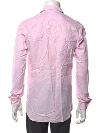 Etro Striped Long Sleeve Dress Shirt