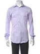 Etro Striped Long Sleeve Dress Shirt