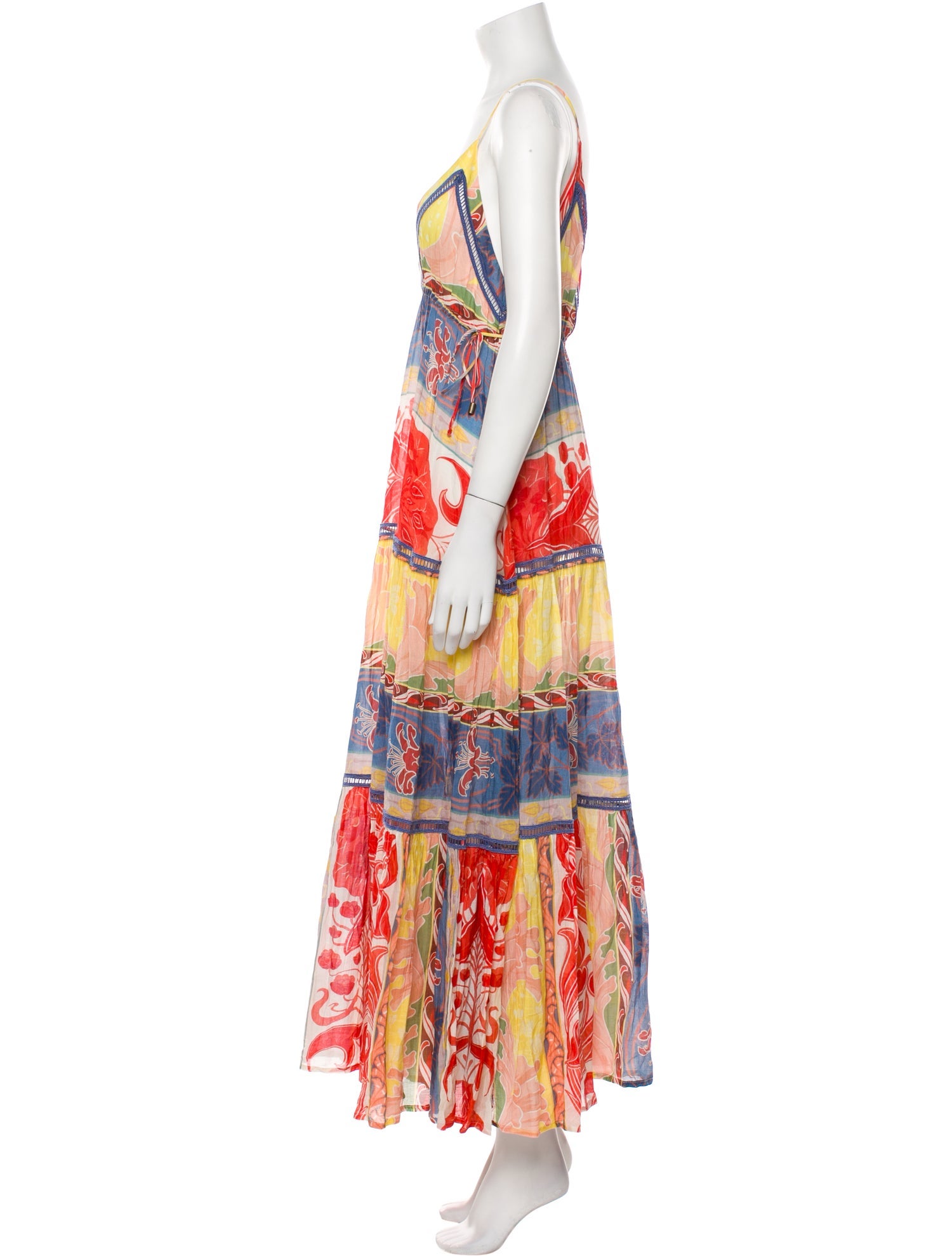 Etro Paisley Print Long Dress