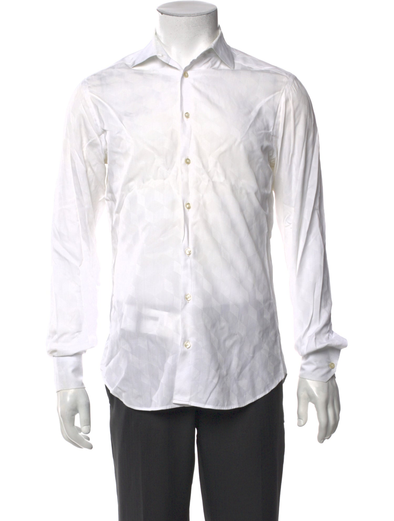 Etro Striped Long Sleeve Dress Shirt