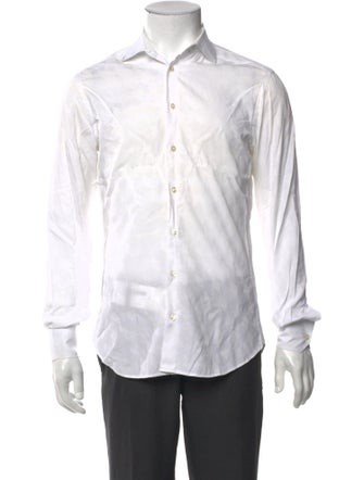 Etro Striped Long Sleeve Dress Shirt
