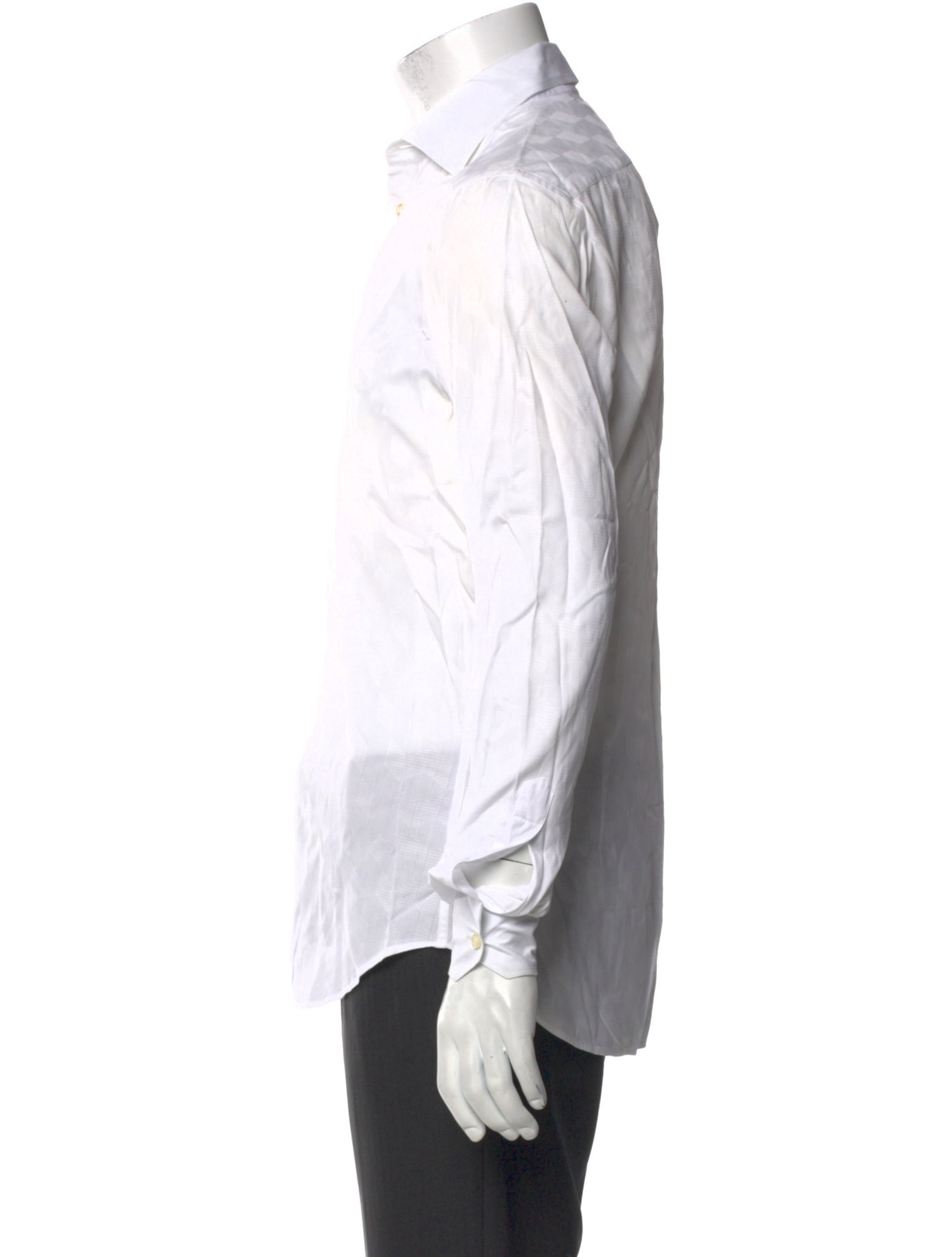 Etro Striped Long Sleeve Dress Shirt